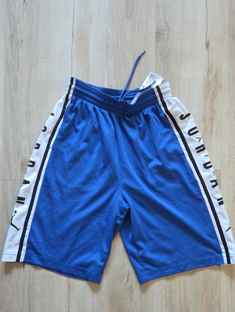 Jordan Royal Blue Athletic Shorts with White Side Panels